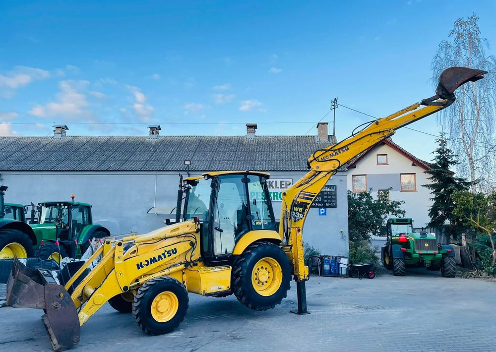 Komatsu WB93R - Rýpadlo-nakladač: obrázok 2 Komatsu WB93R - Rýpadlo-nakladač: obrázok 2