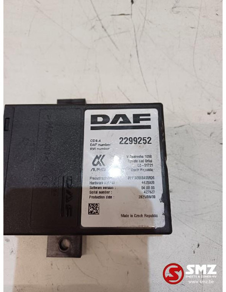 DAF Occ ECU CDS4 regeleenheid DAF - Riadiaca jednotka pre Nákladné auto: obrázok 5 DAF Occ ECU CDS4 regeleenheid DAF - Riadiaca jednotka pre Nákladné auto: obrázok 5