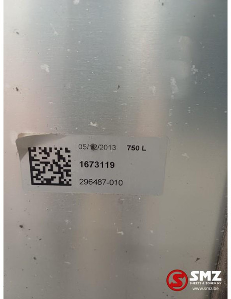 DAF Occ brandstoftank met steunen 750L DAF - Palivová nádrž pre Nákladné auto: obrázok 5 DAF Occ brandstoftank met steunen 750L DAF - Palivová nádrž pre Nákladné auto: obrázok 5