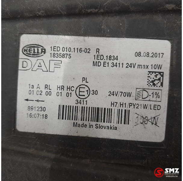 DAF Occ koplamp rechts DAF - Svetlomety pre Nákladné auto: obrázok 3 DAF Occ koplamp rechts DAF - Svetlomety pre Nákladné auto: obrázok 3