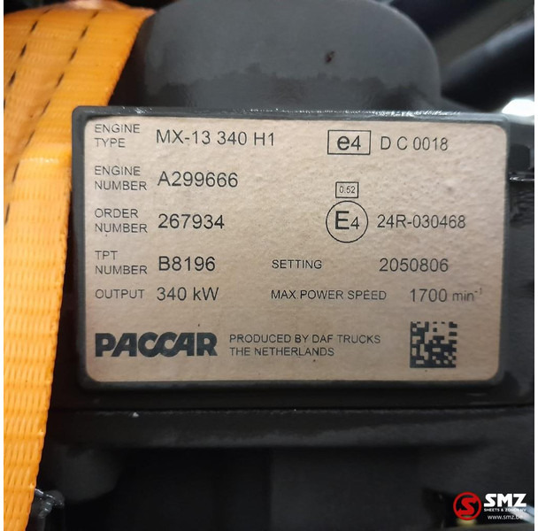 DAF Occ motor MX13 340H1 DAF - Motor pre Nákladné auto: obrázok 5 DAF Occ motor MX13 340H1 DAF - Motor pre Nákladné auto: obrázok 5