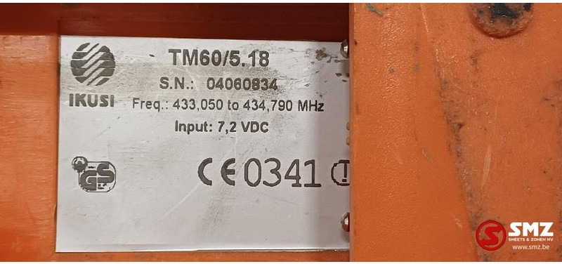 Diversen Occ afstandsbediening autolaadkraan TM60/5.18 Ikus - Výložník: obrázok 3 Diversen Occ afstandsbediening autolaadkraan TM60/5.18 Ikus - Výložník: obrázok 3