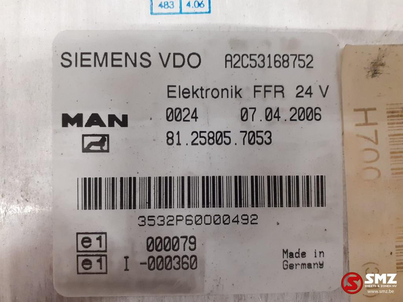 MAN Occ ECU FFR regeleenheid MAN - Riadiaca jednotka pre Nákladné auto: obrázok 2 MAN Occ ECU FFR regeleenheid MAN - Riadiaca jednotka pre Nákladné auto: obrázok 2