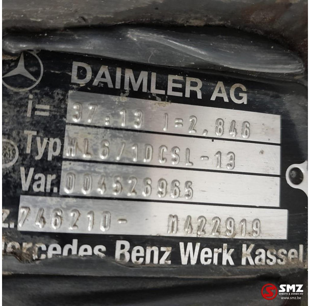 Mercedes-Benz Occ differentiëel HL6/1DCSL-13 i=2,846 Mercedes - Diferenciál pre Nákladné auto: obrázok 5 Mercedes-Benz Occ differentiëel HL6/1DCSL-13 i=2,846 Mercedes - Diferenciál pre Nákladné auto: obrázok 5