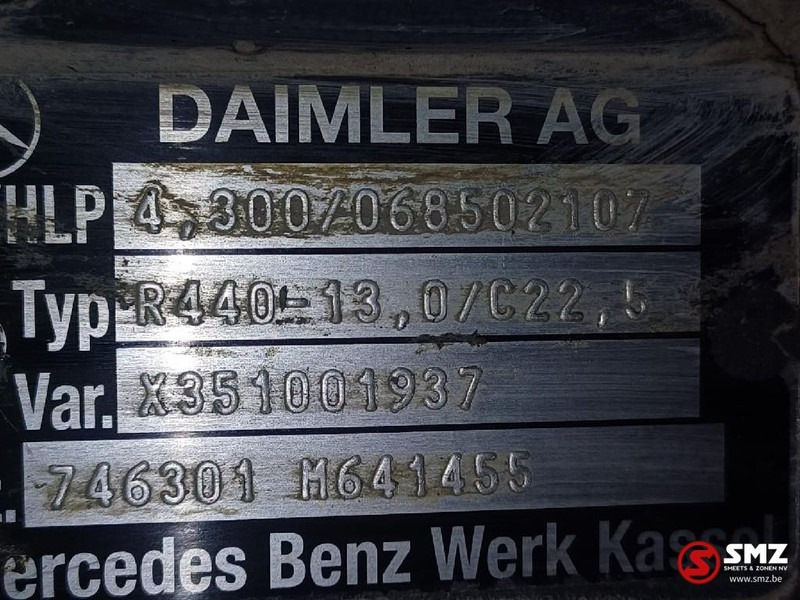 Mercedes-Benz Occ differentiëel R440-13,0 / C22,5 i=4,3 Mercedes - Diferenciál pre Nákladné auto: obrázok 5 Mercedes-Benz Occ differentiëel R440-13,0 / C22,5 i=4,3 Mercedes - Diferenciál pre Nákladné auto: obrázok 5