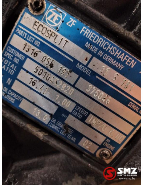 Renault Occ versnellingsbak Renault 16S181 5010452920 1316 - Prevodovka pre Nákladné auto: obrázok 5 Renault Occ versnellingsbak Renault 16S181 5010452920 1316 - Prevodovka pre Nákladné auto: obrázok 5