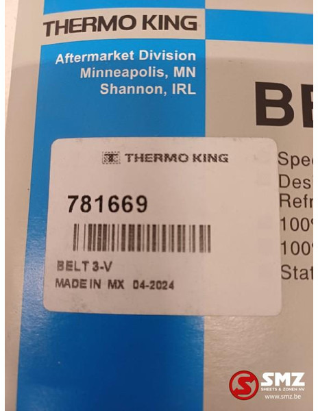 THERMOKING Set van 2 aandrijfriemen Thermoking - Remeň pre Nákladné auto: obrázok 3 THERMOKING Set van 2 aandrijfriemen Thermoking - Remeň pre Nákladné auto: obrázok 3