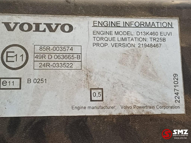 Volvo Occ motor D13K460 EU6 Volvo - Motor pre Nákladné auto: obrázok 5 Volvo Occ motor D13K460 EU6 Volvo - Motor pre Nákladné auto: obrázok 5