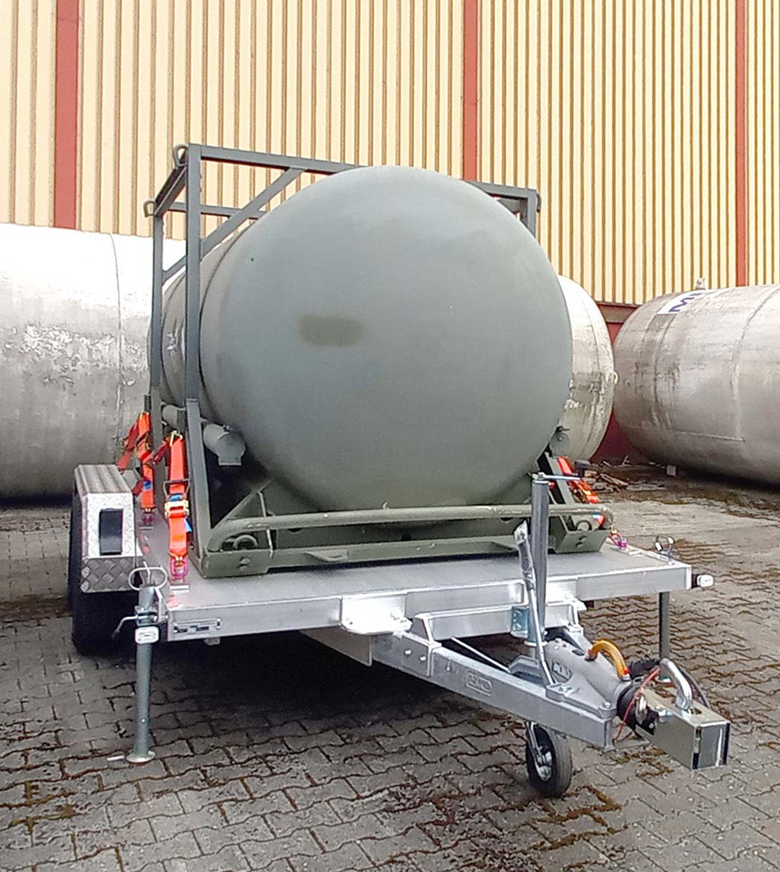 CRYOBASE Gas tank cryogenic trailer used for nitrogen, oxygen, argon - Cisternový príves: obrázok 5 CRYOBASE Gas tank cryogenic trailer used for nitrogen, oxygen, argon - Cisternový príves: obrázok 5