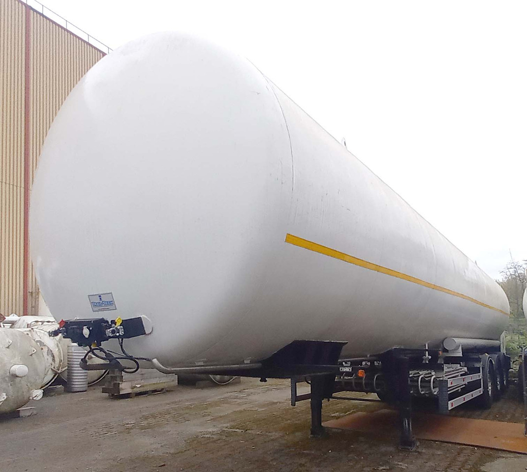 Cryocan Gas tank cryogenic semi-trailer used for LNG Methane - Cisternový náves: obrázok 1 Cryocan Gas tank cryogenic semi-trailer used for LNG Methane - Cisternový náves: obrázok 1