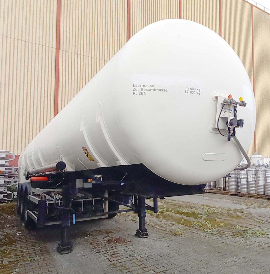GOFA Gas tank semi-trailer cryogenic used for nitrogen, argon, oxygen, LIN, LOX, LAR - Cisternový náves: obrázok 1 GOFA Gas tank semi-trailer cryogenic used for nitrogen, argon, oxygen, LIN, LOX, LAR - Cisternový náves: obrázok 1