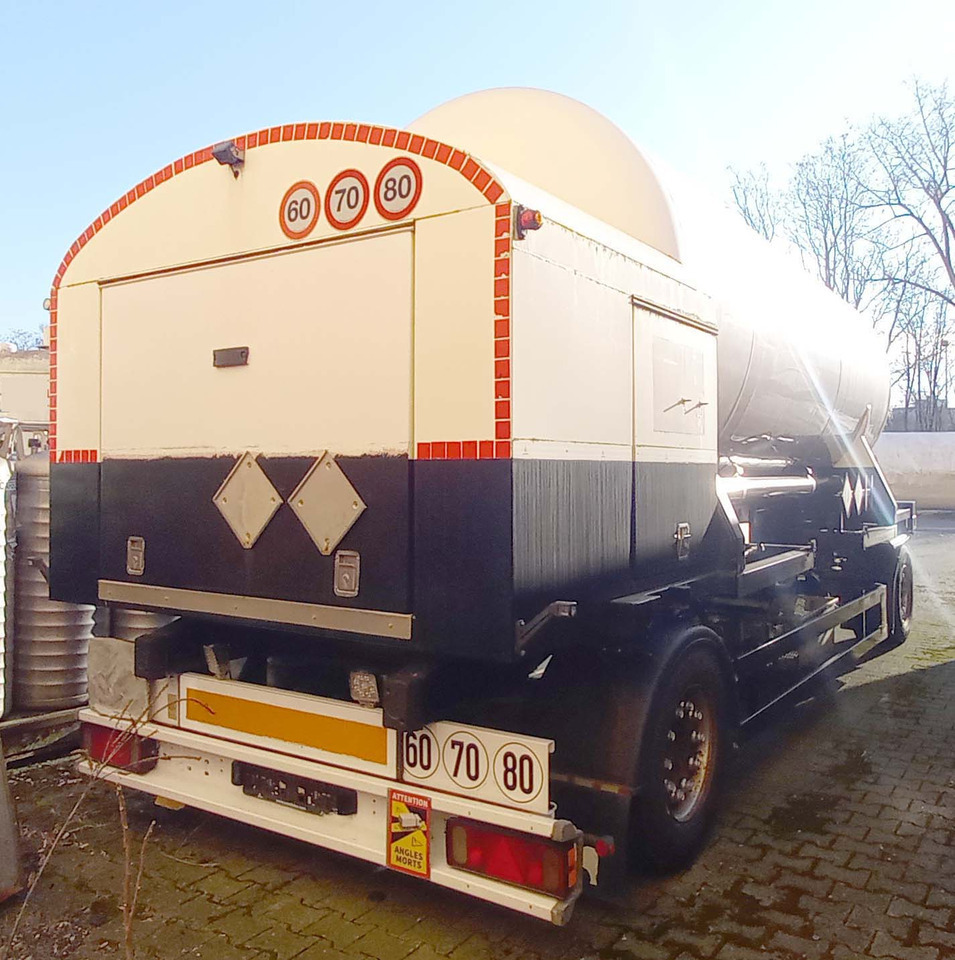 GOFA Gas tank trailer cryogenic used for oxygen, nitrogen, argon, gas. - Cisternový náves: obrázok 5 GOFA Gas tank trailer cryogenic used for oxygen, nitrogen, argon, gas. - Cisternový náves: obrázok 5