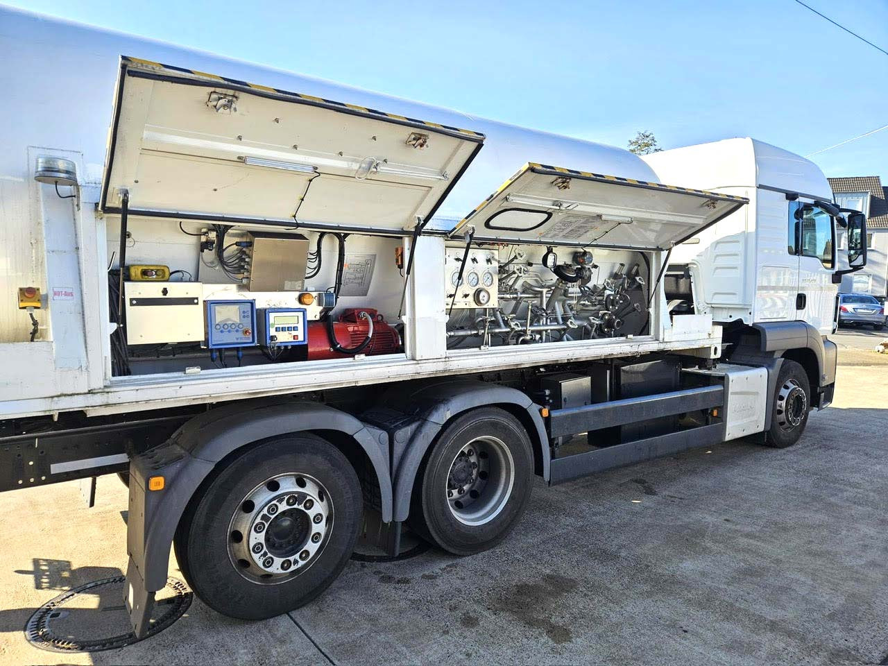 MAN Tank gas truck cryogenic used for oxygen, nitrogen, argon, LIN, LOX, LAR - Cisternové vozidlo: obrázok 5 MAN Tank gas truck cryogenic used for oxygen, nitrogen, argon, LIN, LOX, LAR - Cisternové vozidlo: obrázok 5