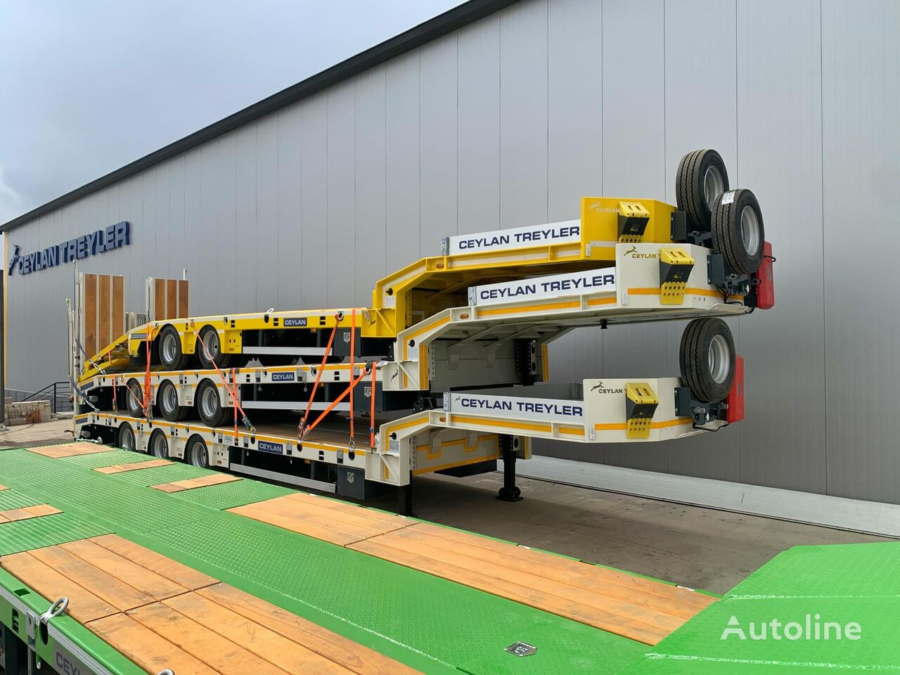 CEYLAN 2 AXLES STANDART & EXTENDABLE LOWBED - Náves podvalník: obrázok 5 CEYLAN 2 AXLES STANDART & EXTENDABLE LOWBED - Náves podvalník: obrázok 5