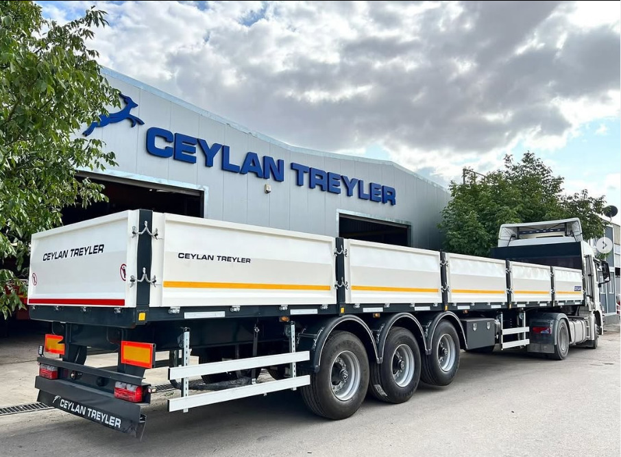 CEYLAN 3 AXLES FLATBED&PLATFORM WITH SIDE COVER - Plošinový/ Valníkový náves: obrázok 1 CEYLAN 3 AXLES FLATBED&PLATFORM WITH SIDE COVER - Plošinový/ Valníkový náves: obrázok 1