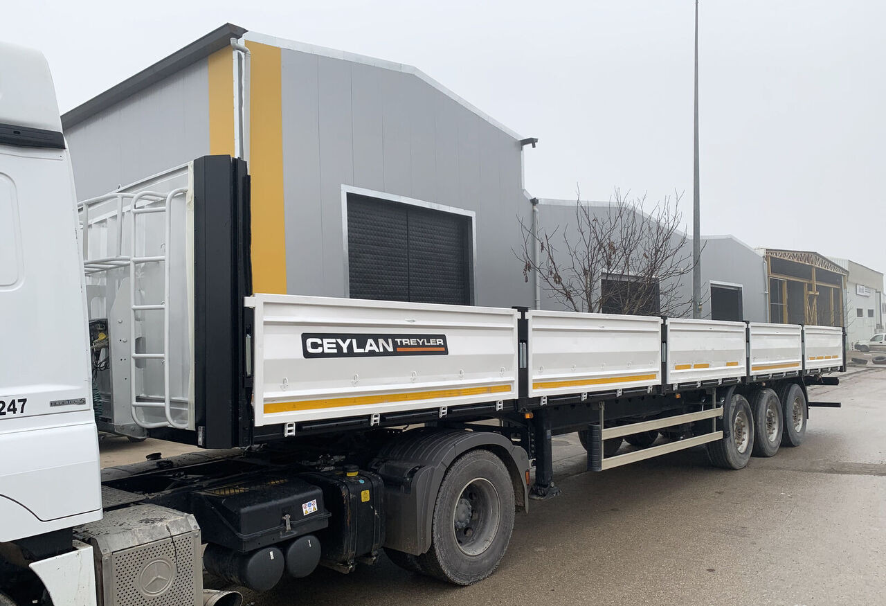CEYLAN 3 AXLES FLATBED&PLATFORM WITH SIDE COVER - Plošinový/ Valníkový náves: obrázok 4 CEYLAN 3 AXLES FLATBED&PLATFORM WITH SIDE COVER - Plošinový/ Valníkový náves: obrázok 4
