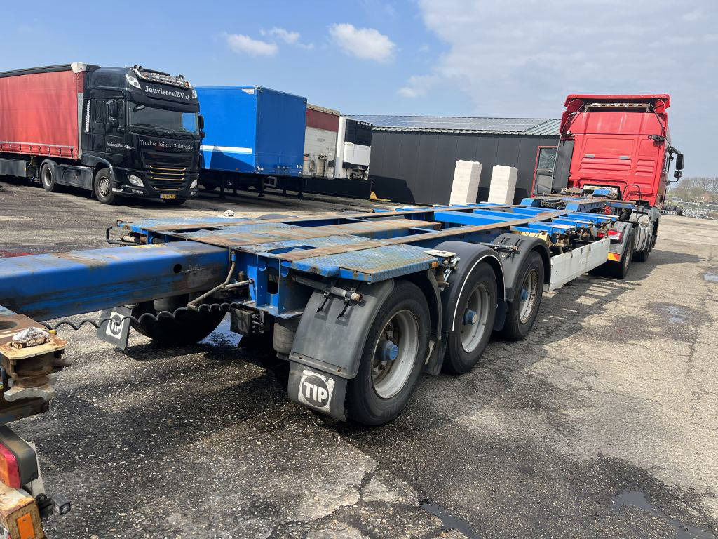 Krone 40FT HC, Voor en achter-uitschuifbaar, BPW 3 stuks - Náves preprava kontajnerov/ Výmenná nadstavba: obrázok 3 Krone 40FT HC, Voor en achter-uitschuifbaar, BPW 3 stuks - Náves preprava kontajnerov/ Výmenná nadstavba: obrázok 3