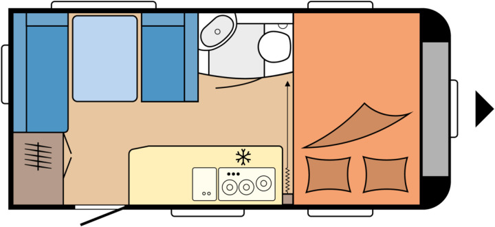 DE LUXE 440 SF - Obytný príves: obrázok 1 DE LUXE 440 SF - Obytný príves: obrázok 1