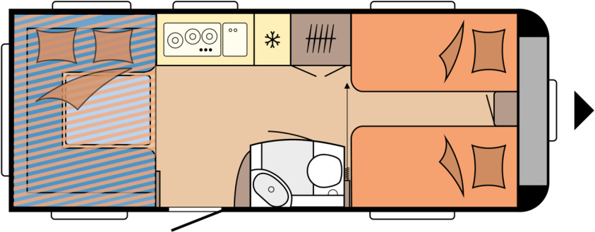 DE LUXE 515 UHL - Obytný príves: obrázok 1 DE LUXE 515 UHL - Obytný príves: obrázok 1