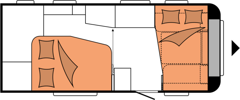 EXCELLENT 495 WFB - Obytný príves: obrázok 2 EXCELLENT 495 WFB - Obytný príves: obrázok 2