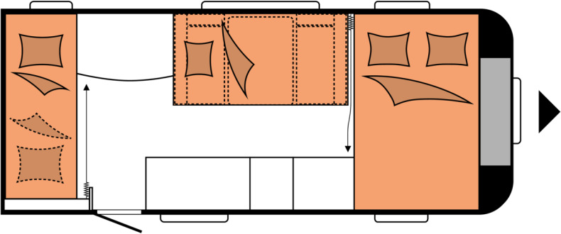 EXCELLENT EDITION 490 KMF - Obytný príves: obrázok 2 EXCELLENT EDITION 490 KMF - Obytný príves: obrázok 2