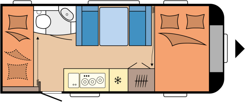 EXCELLENT EDITION 490 KMF - Obytný príves: obrázok 1 EXCELLENT EDITION 490 KMF - Obytný príves: obrázok 1