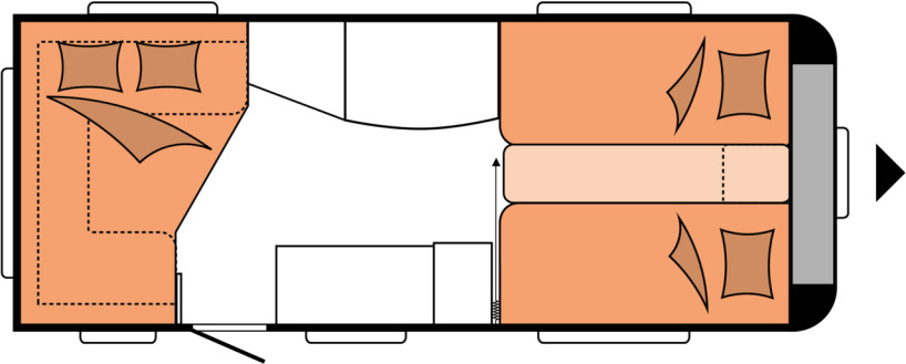 EXCELLENT EDITION 495 UL - Obytný príves: obrázok 2 EXCELLENT EDITION 495 UL - Obytný príves: obrázok 2