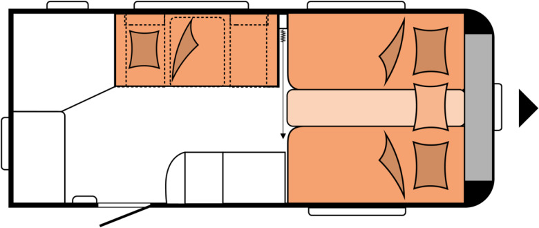 EXELLENT 460 SL - Obytný príves: obrázok 2 EXELLENT 460 SL - Obytný príves: obrázok 2