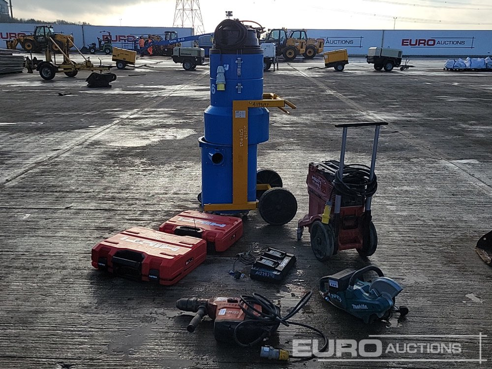 110 Volt SPE Vacuum, Hilti VC 40M-X 110 Volt Dust Extractor, Makita Cordless Floor Saw & Charger Pack, Hilti TE 70-ATC 110 Volt Hammer Drill, Hilti TE 700-AVR 110 Volt Hammer Drill, Hilti TE 30 110 Vo - Stavebné zariadenia: obrázok 1 110 Volt SPE Vacuum, Hilti VC 40M-X 110 Volt Dust Extractor, Makita Cordless Floor Saw & Charger Pack, Hilti TE 70-ATC 110 Volt Hammer Drill, Hilti TE 700-AVR 110 Volt Hammer Drill, Hilti TE 30 110 Vo - Stavebné zariadenia: obrázok 1