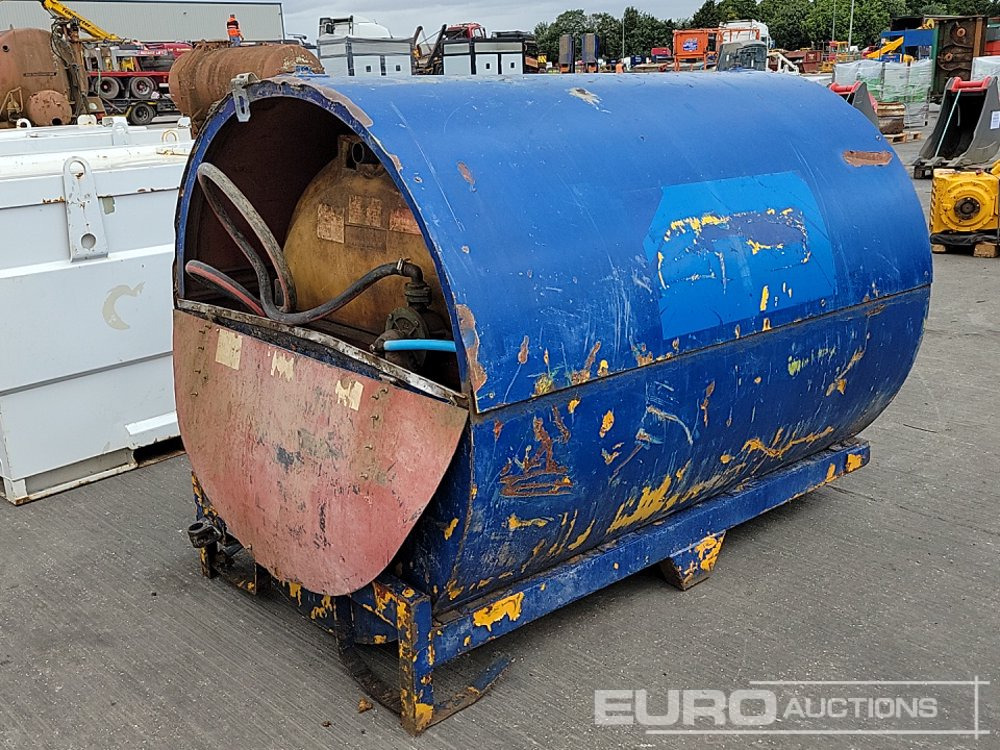 2000 Litre Static Bunded Fuel Bowser, Manual Pump - Skladovacia nádrž: obrázok 1 2000 Litre Static Bunded Fuel Bowser, Manual Pump - Skladovacia nádrž: obrázok 1