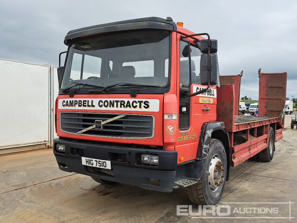 2001 Volvo FL6 18 - Valníkový/ Plošinový nákladný automobil: obrázok 1 2001 Volvo FL6 18 - Valníkový/ Plošinový nákladný automobil: obrázok 1