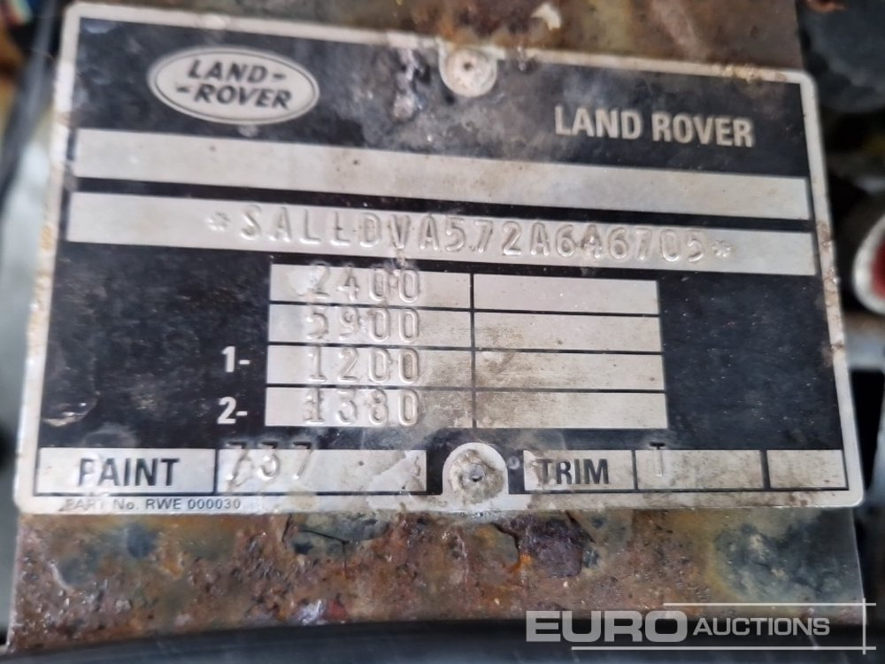 SUV 2002 Land Rover Defender 90: obrázok 42 SUV 2002 Land Rover Defender 90: obrázok 42