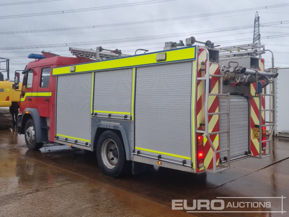 2002 MAN 4x2 Fire Engine, Automatic Gearbox (Reg. Docs. Available) - Hasičské vozidlo: obrázok 3 2002 MAN 4x2 Fire Engine, Automatic Gearbox (Reg. Docs. Available) - Hasičské vozidlo: obrázok 3