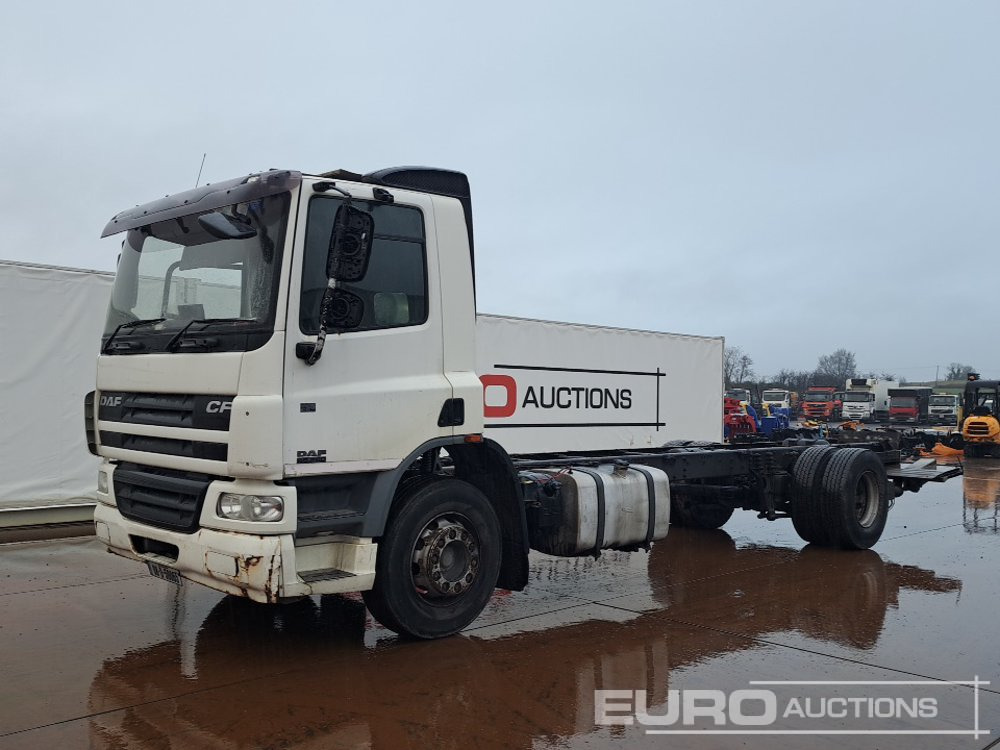 2008 DAF CF65-250 - Podvozek s kabinou: obrázok 1 2008 DAF CF65-250 - Podvozek s kabinou: obrázok 1
