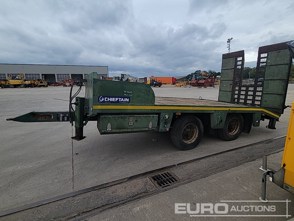 2010 Cheiftan Twin Axle Draw Bar Plant Trailer, Air Brakes, Hydraulic Ramp - Prepravník stavebných strojov: obrázok 2 2010 Cheiftan Twin Axle Draw Bar Plant Trailer, Air Brakes, Hydraulic Ramp - Prepravník stavebných strojov: obrázok 2