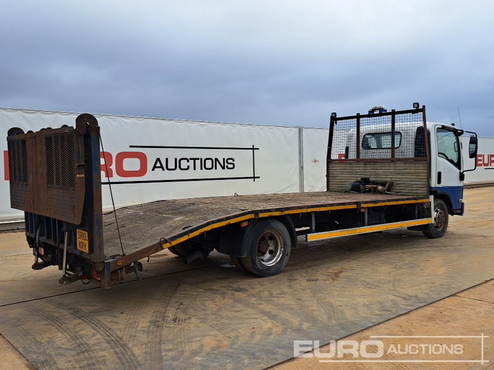 2010 Isuzu 4x2 Beavertail Plant Lorry, Auto Gearbox, Winch, Hydraulic Fliptoe Ramp - Valníkový/ Plošinový nákladný automobil: obrázok 5 2010 Isuzu 4x2 Beavertail Plant Lorry, Auto Gearbox, Winch, Hydraulic Fliptoe Ramp - Valníkový/ Plošinový nákladný automobil: obrázok 5
