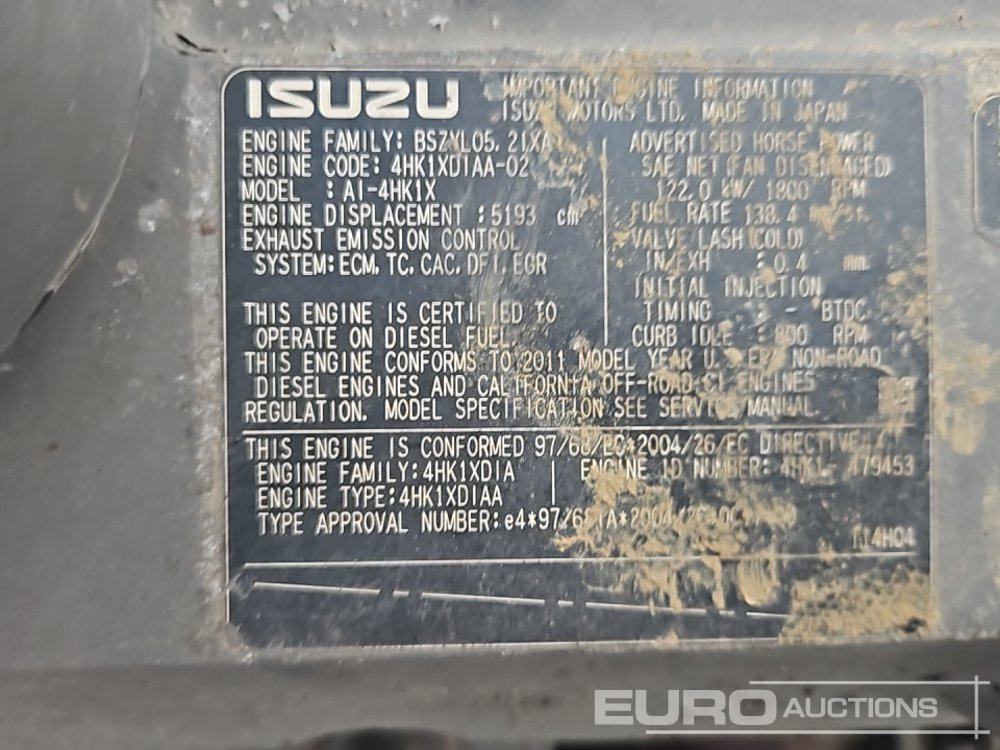 Pásové rýpadlo 2011 Case CX210B: obrázok 19 Pásové rýpadlo 2011 Case CX210B: obrázok 19