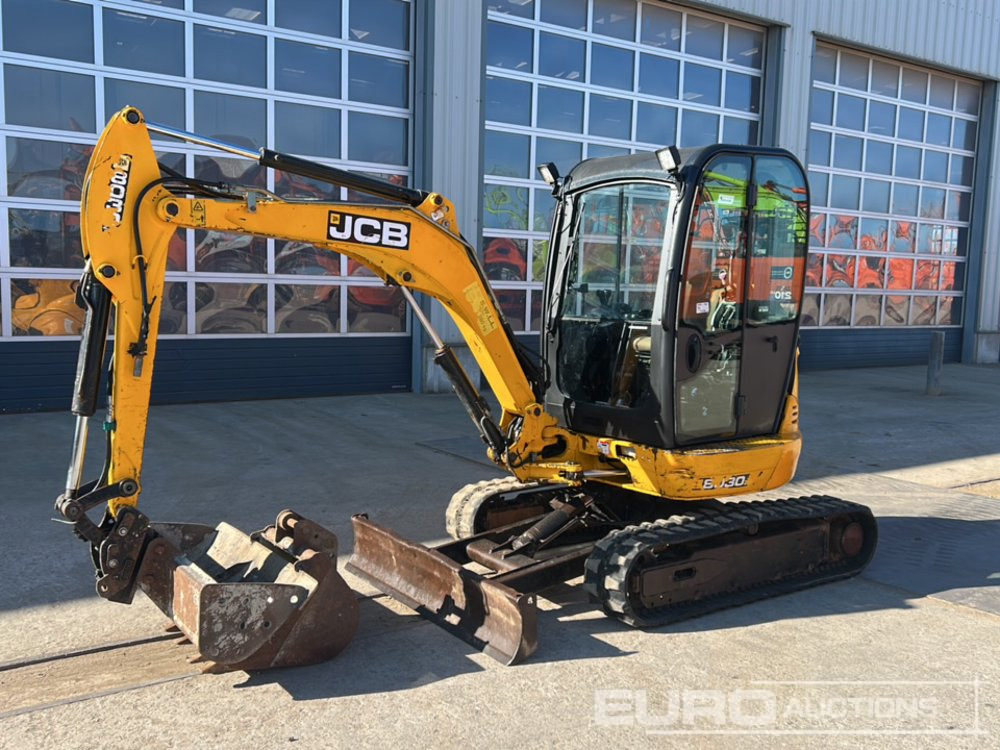 2011 JCB 8030 - Mini rýpadlo: obrázok 1 2011 JCB 8030 - Mini rýpadlo: obrázok 1
