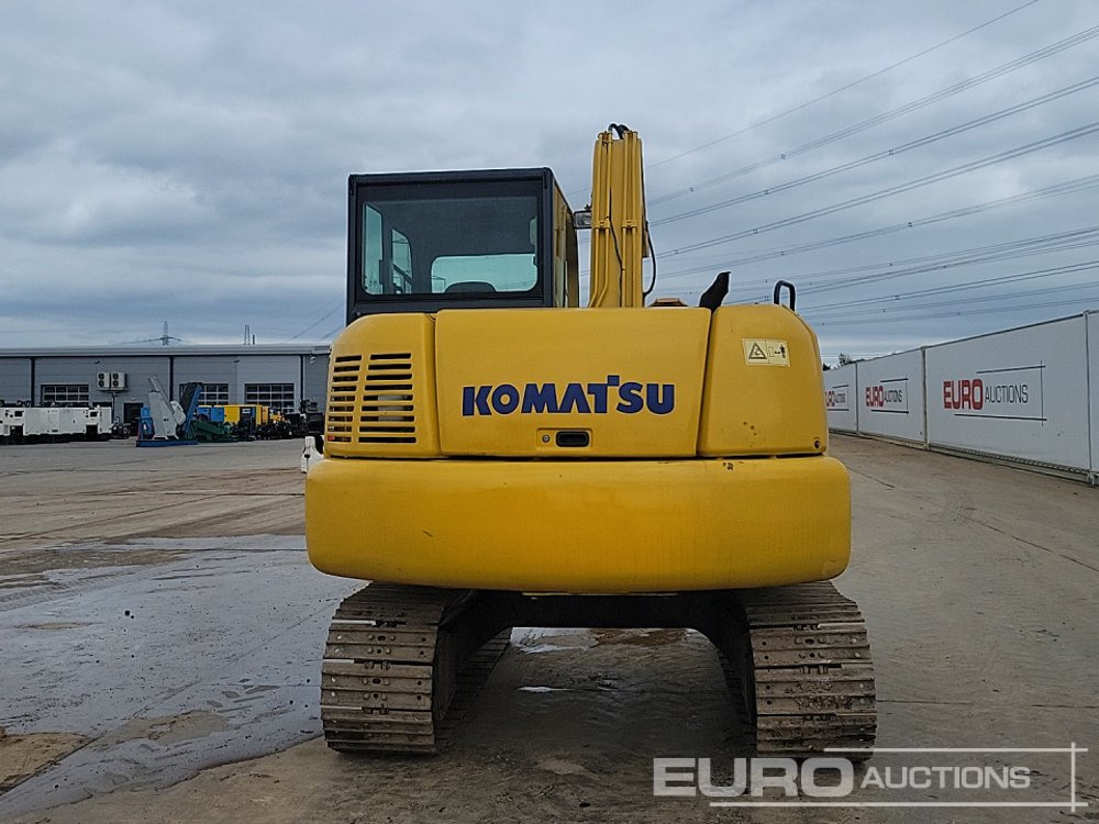 2011 Komatsu PC70-8 - Mini rýpadlo: obrázok 4 2011 Komatsu PC70-8 - Mini rýpadlo: obrázok 4