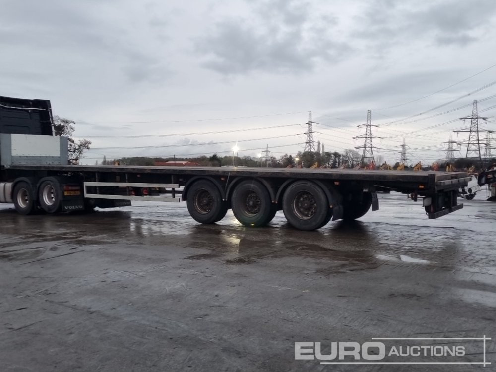 2012 Don-Bur Tri Axle Flat Bed Trailer - Plošinový/ Valníkový náves: obrázok 3 2012 Don-Bur Tri Axle Flat Bed Trailer - Plošinový/ Valníkový náves: obrázok 3
