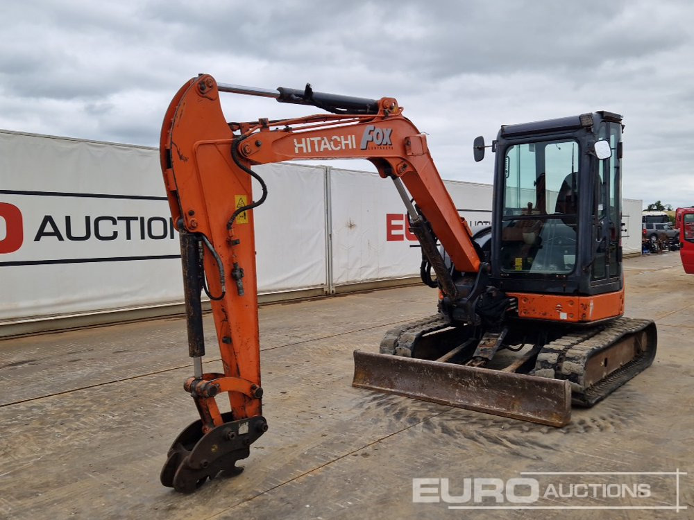 2012 Hitachi ZX52U-3-CLR - Mini rýpadlo: obrázok 1 2012 Hitachi ZX52U-3-CLR - Mini rýpadlo: obrázok 1
