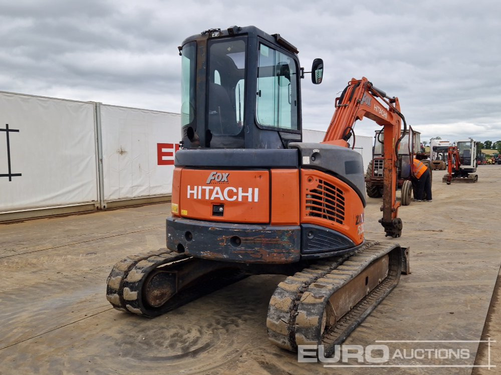 2012 Hitachi ZX52U-3-CLR - Mini rýpadlo: obrázok 5 2012 Hitachi ZX52U-3-CLR - Mini rýpadlo: obrázok 5