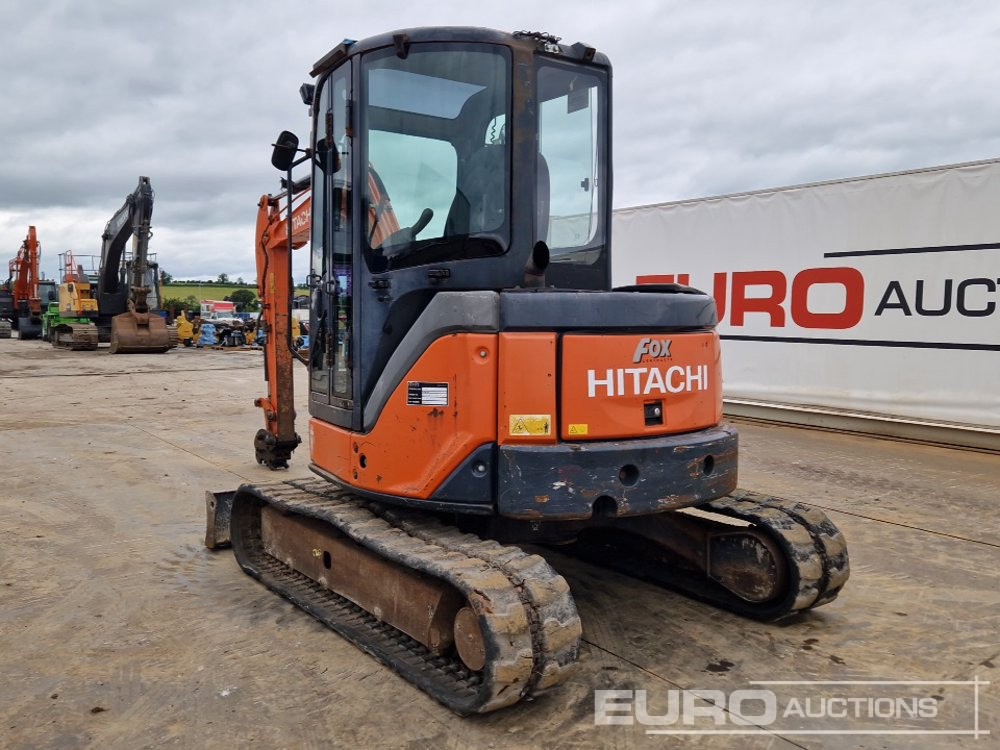 2012 Hitachi ZX52U-3-CLR - Mini rýpadlo: obrázok 3 2012 Hitachi ZX52U-3-CLR - Mini rýpadlo: obrázok 3