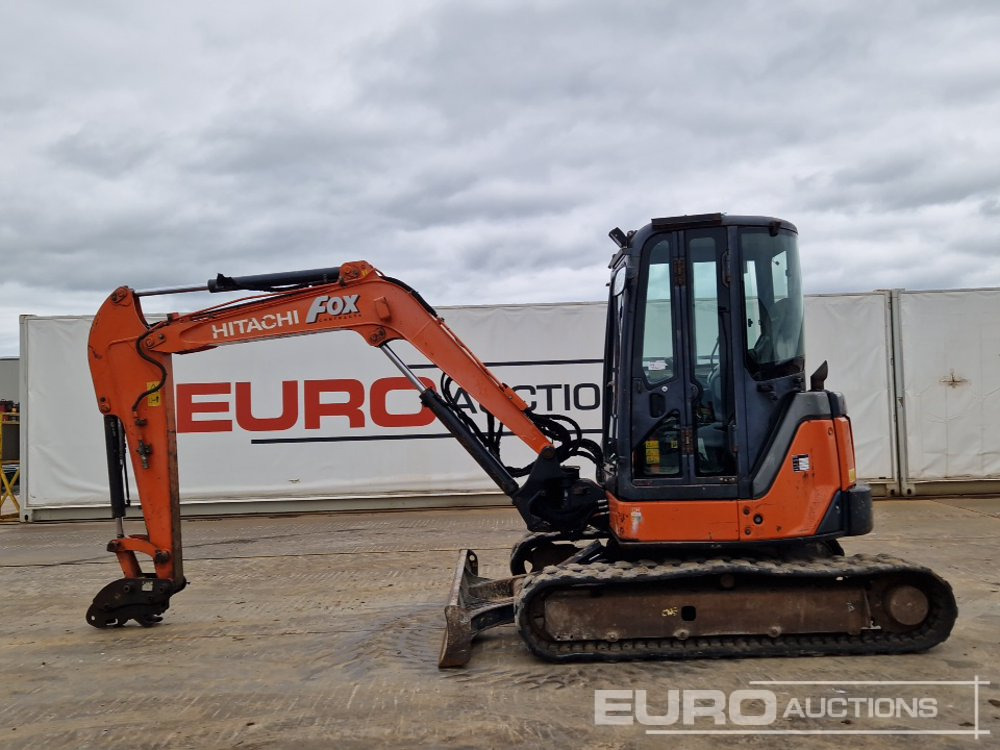 2012 Hitachi ZX52U-3-CLR - Mini rýpadlo: obrázok 2 2012 Hitachi ZX52U-3-CLR - Mini rýpadlo: obrázok 2