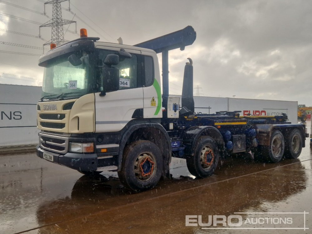 2012 Scania P360 - Hákový nosič kontajnerov: obrázok 1 2012 Scania P360 - Hákový nosič kontajnerov: obrázok 1