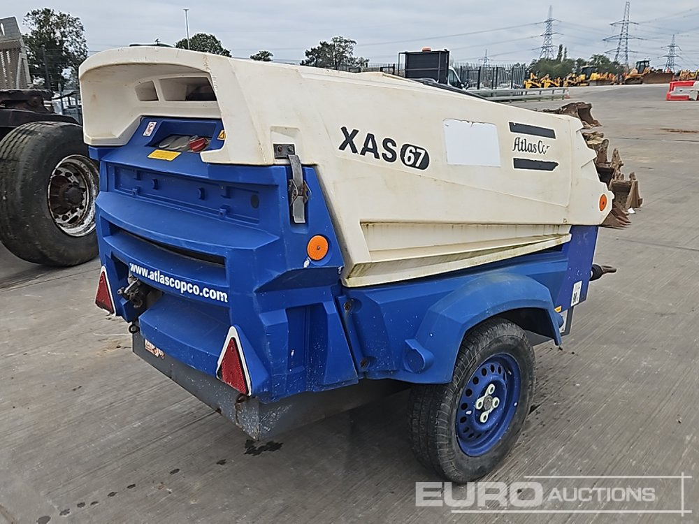 2013 Atlas Copco XAS67 130CFM - Vzduchový kompresor: obrázok 5 2013 Atlas Copco XAS67 130CFM - Vzduchový kompresor: obrázok 5