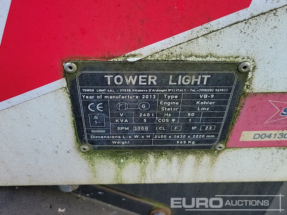 Osvetľovacia veža 2013 Towerlight VB-9: obrázok 30