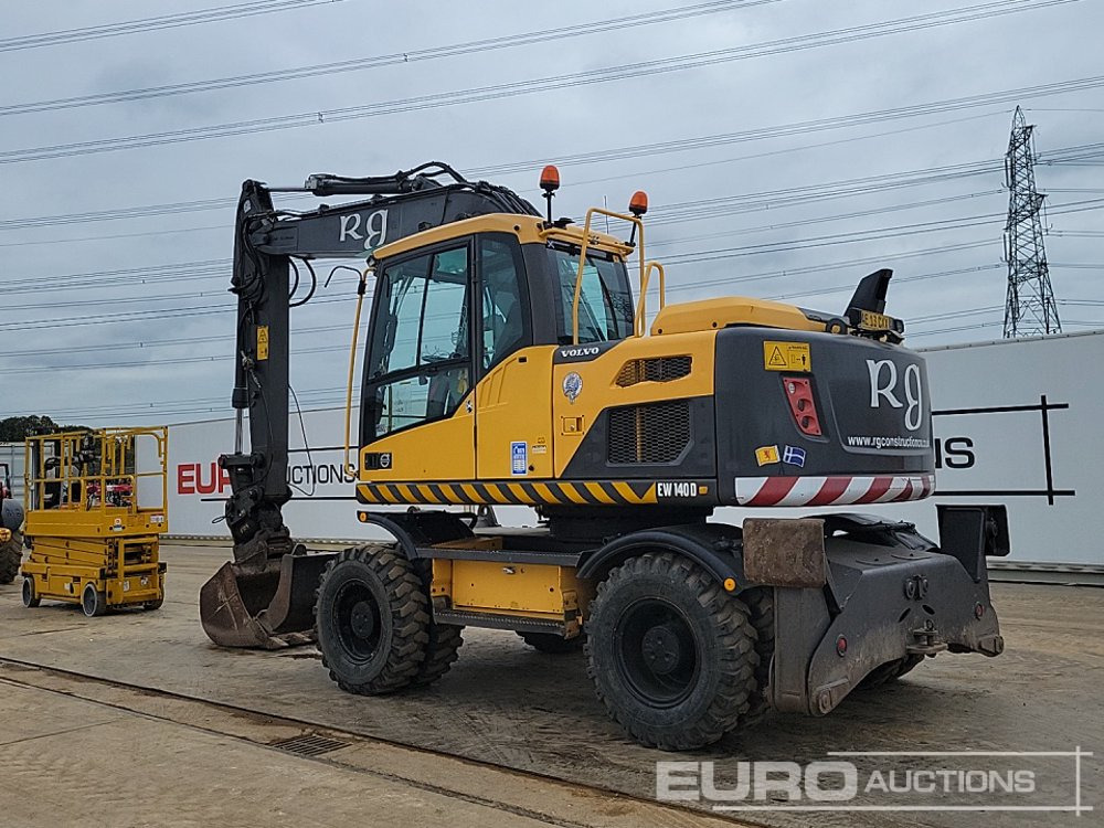 2013 Volvo EW140D - Kolesové rýpadlo: obrázok 3 2013 Volvo EW140D - Kolesové rýpadlo: obrázok 3