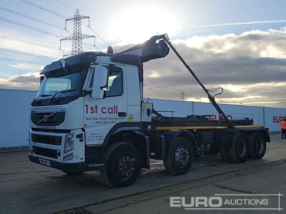2013 Volvo FM 410 - Ramenový nosič kontajnerov: obrázok 1 2013 Volvo FM 410 - Ramenový nosič kontajnerov: obrázok 1