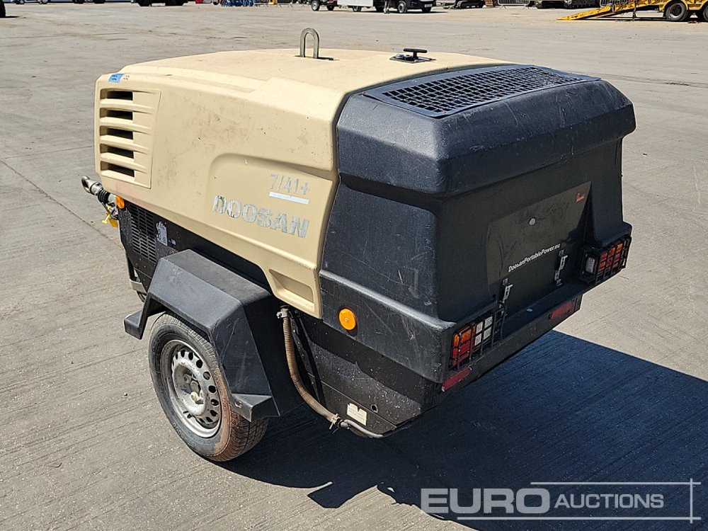 2014 Doosan 741+ - Vzduchový kompresor: obrázok 3 2014 Doosan 741+ - Vzduchový kompresor: obrázok 3